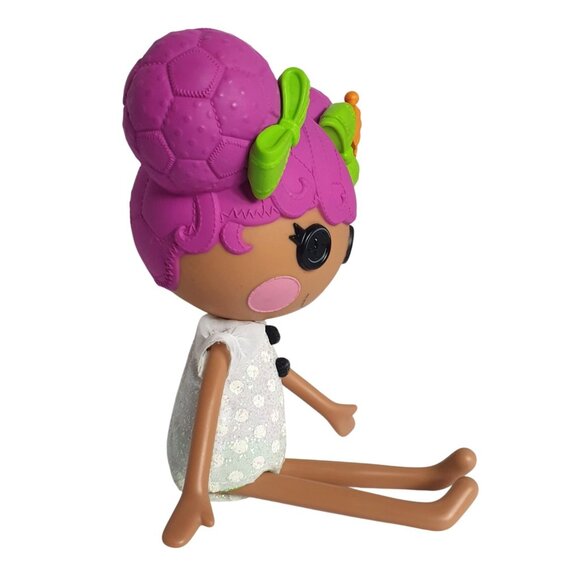 Lalaloopsy Whistle Kick 'N Score Doll 2015 Magenta Hair Retired Rare Toy Playset - Picture 5 of 5